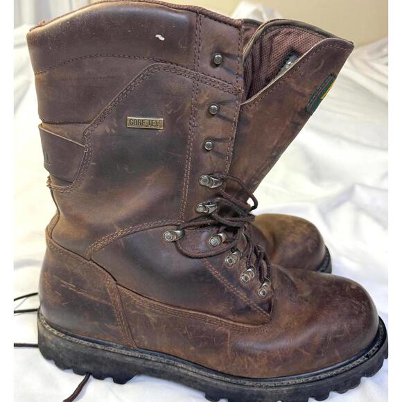 Red Head Bone Dry 11.5 Brown Leather 800 Thinsulate Gore-Tex Hunting Boots - Picture 1 of 7
